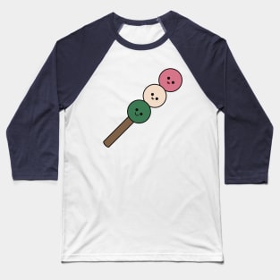 Happy Hanami Dango - Kawaii Dango Baseball T-Shirt